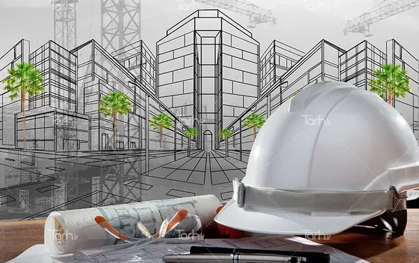 عکس کلاه ایمنی مهندسی