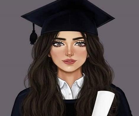 عکس کلاه فارغ التحصیلی کارتونی