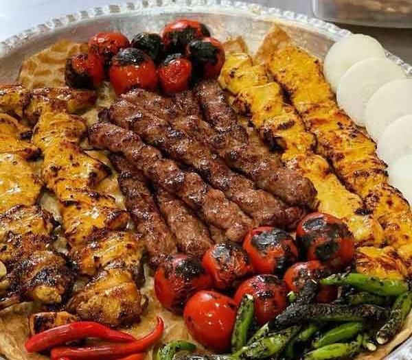 عکس سفره کباب