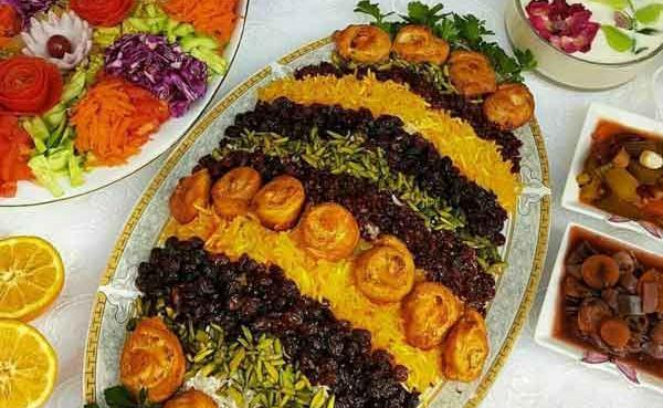 عکس سفره کباب