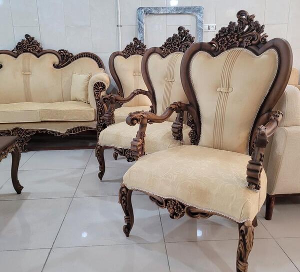عکس مبل گردویی