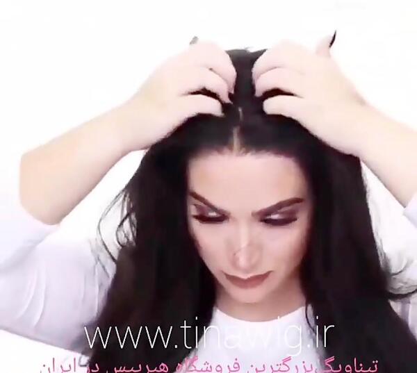 عکس کلاه گیس طبیعی