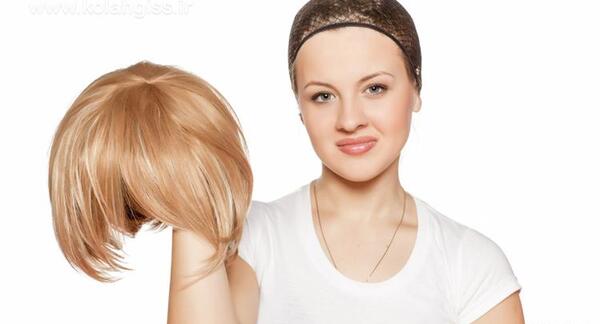 عکس کلاه گیس طبیعی دخترانه