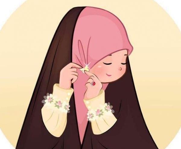 عکس نقاشی حجاب