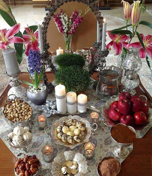 عکس جدید سفره هفت سین