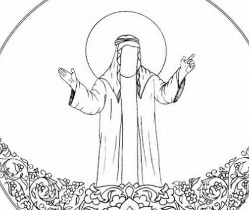 عکس نقاشی امام علی