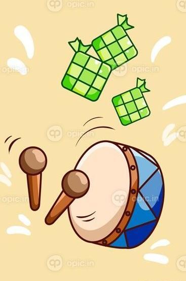 عکس نقاشی طبل در طبل