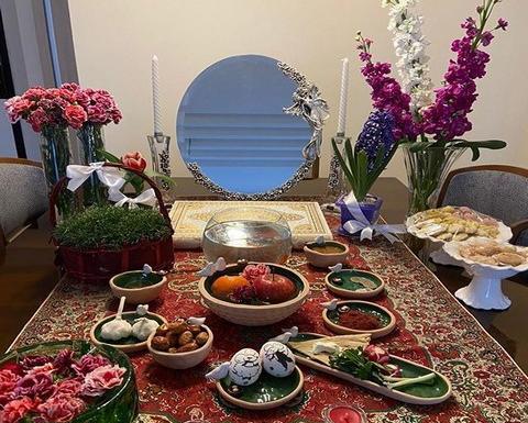 عکس سفره ترمه