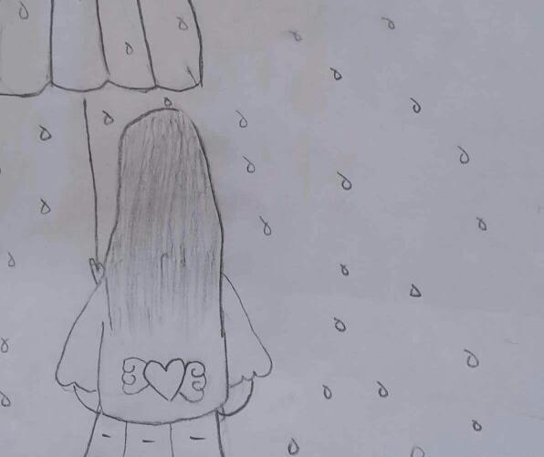 عکس فیک نقاشی دخترونه
