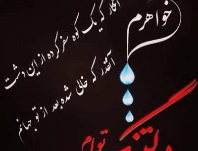 عکس نوشته دلتنگی خواهر از دست رفته