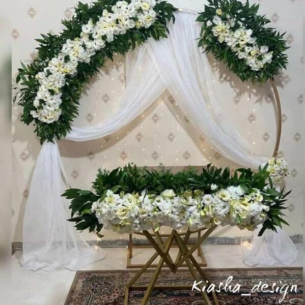 عکس حلقه بادکنک آرایی