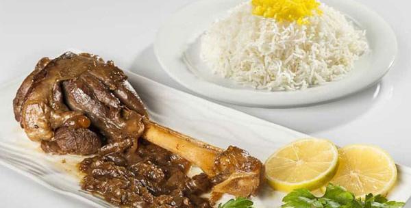 عکس سفره چلو گوشت