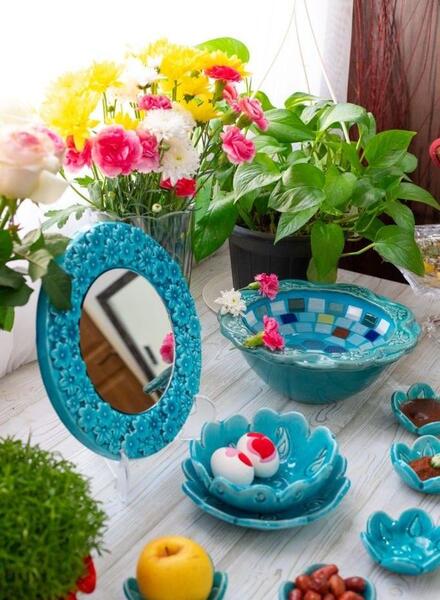 عکس سبزه هفت سین فانتزی