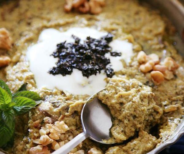 عکس دیزاین حلیم بادمجان