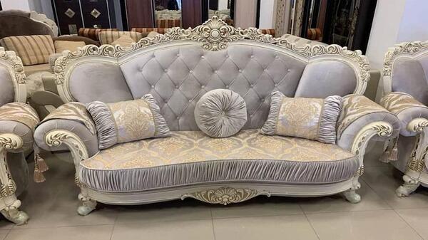 عکس مبل نقره ای