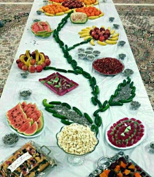 عکس سفره فیک