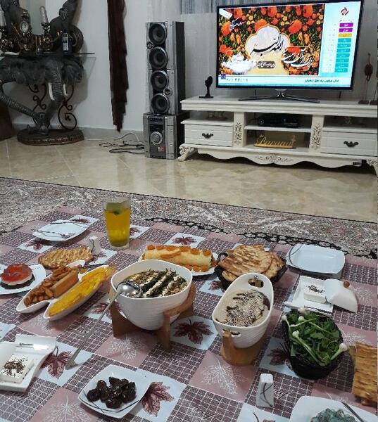 عکس سفره فیک