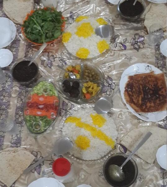 عکس سفره فیک
