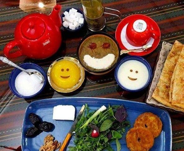عکس سفره فیک