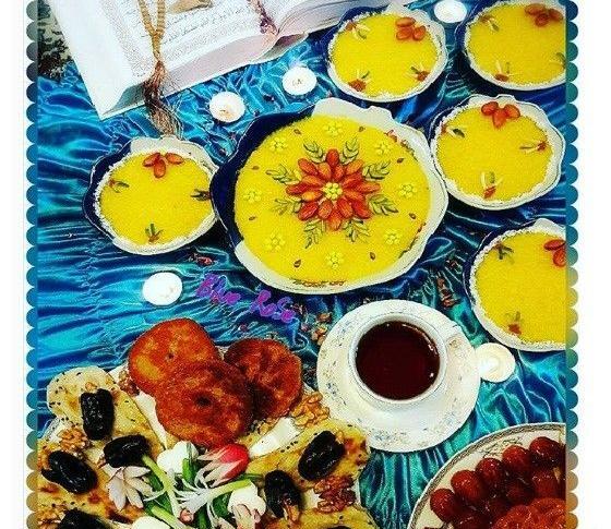 عکس سفره فیک