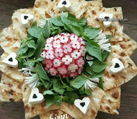 عکس سفره صبحانه سلامت
