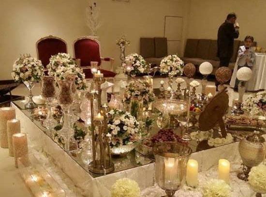 عکس دیزاین سفره عقد