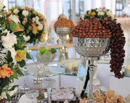 عکس دیزاین سفره عقد