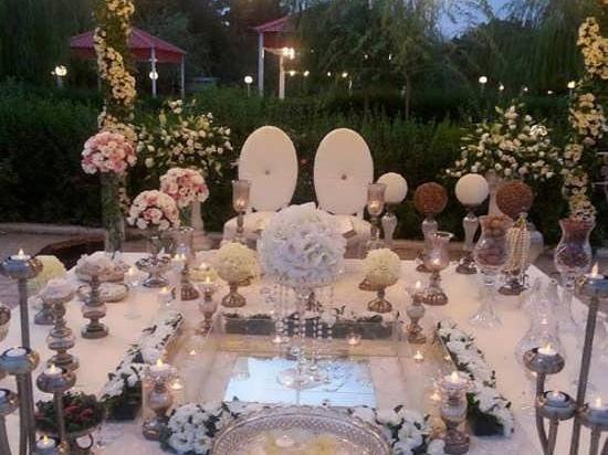 عکس دیزاین سفره عقد