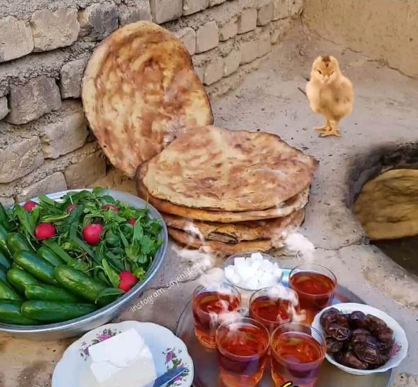 عکس سفره طبیعت