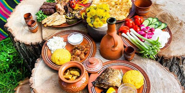 عکس سفره طبیعت