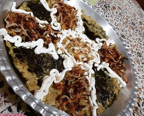 عکس سفره کشک بادمجان