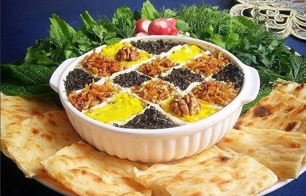 عکس سفره کشک بادمجان