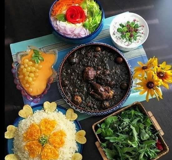 عکس سفره پاگشای عروس
