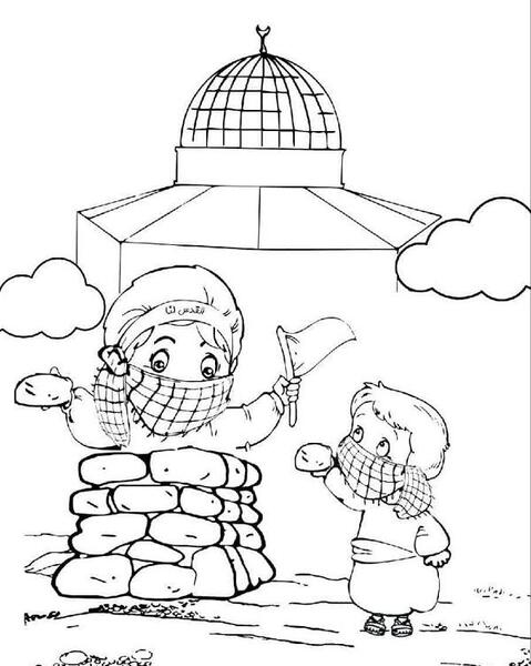 عکس نقاشی غزه