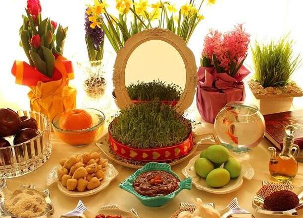 عکس زیبای سفره هفت سین