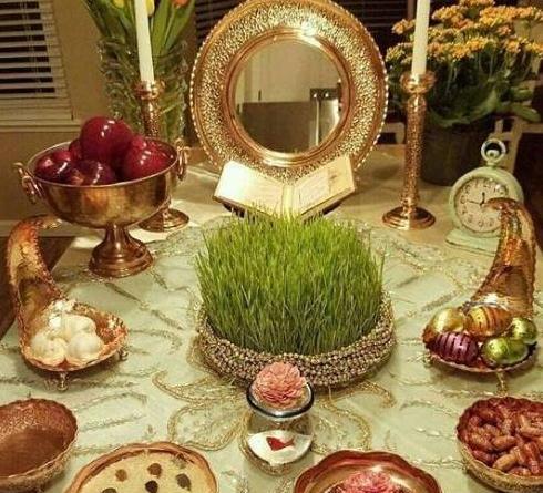 عکس زیبای سفره هفت سین