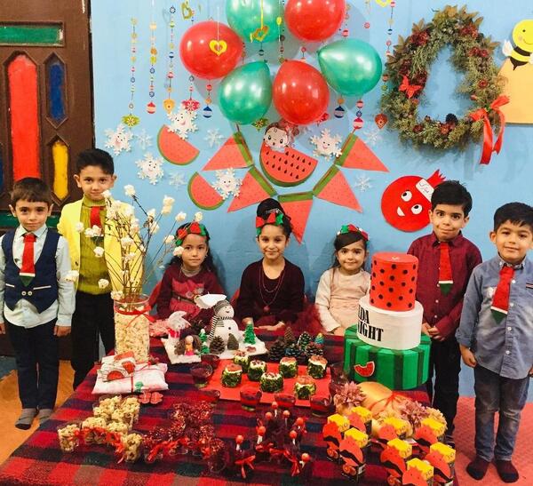 عکس بادکنک آرایی شب یلدا