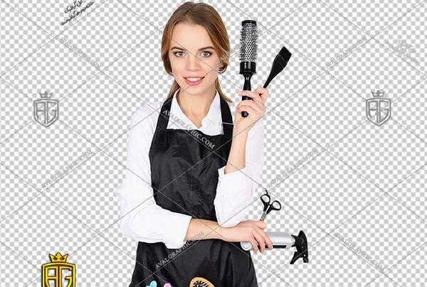 ژست عکس آرایشگری