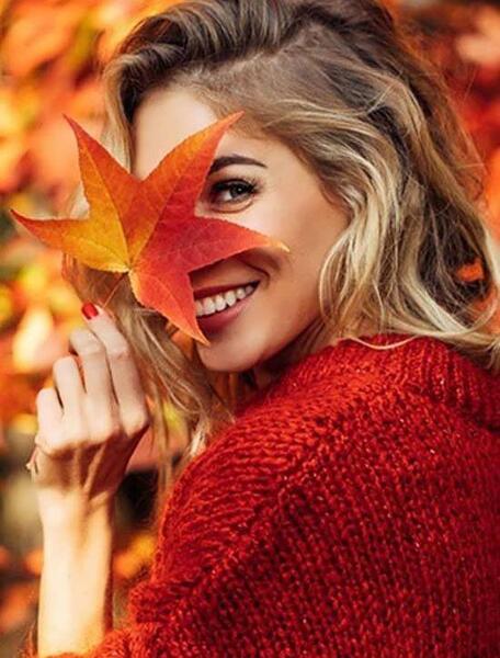 ژست های عکس دخترانه در طبیعت