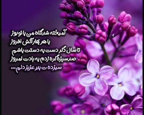 عکس نوشته زیبا سیزده به در