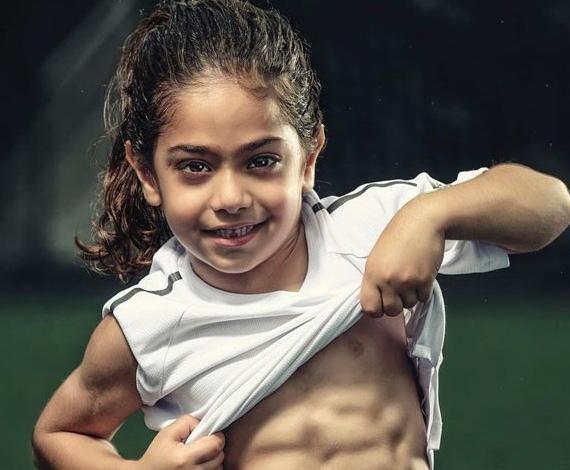 عکس بچه ی لیونل مسی