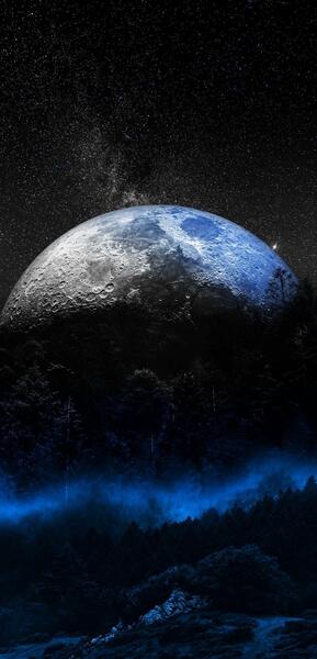 عکس پس زمینه گوشی ماه