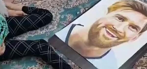 عکس طراحی لیونل مسی