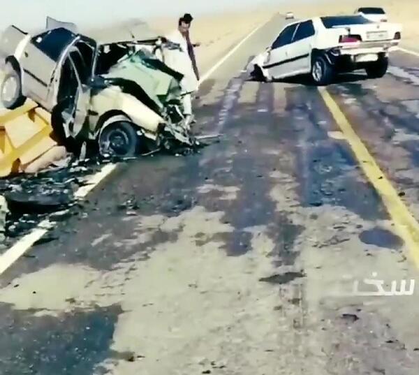 عکس پژو پارس چپ شده