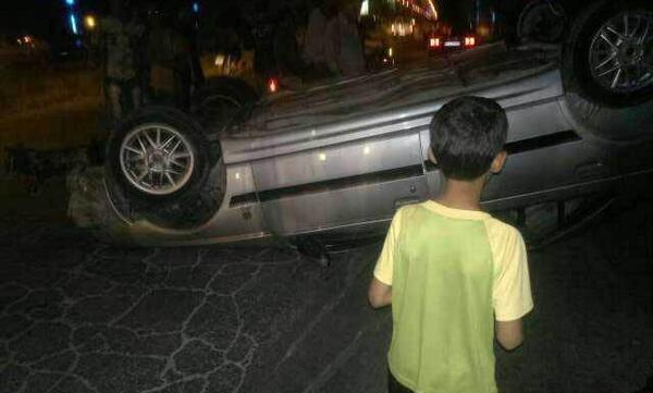 عکس پژو پارس چپ شده