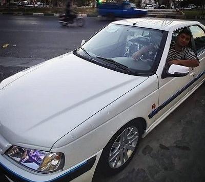 عکس پژو پارس برای نقاشی