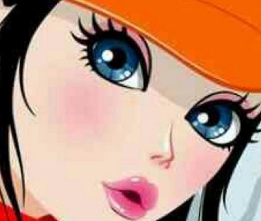ژست عکس فانتزی دخترانه