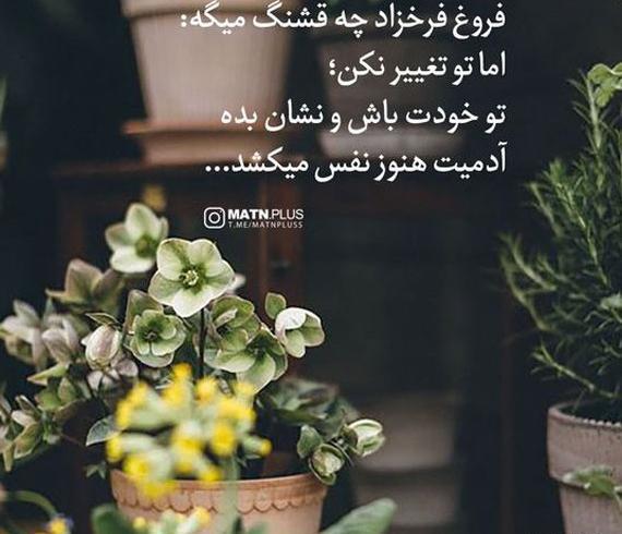 عکس نوشته گل زیبا جدید
