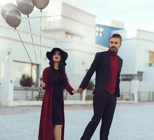 ژست عکس اسپرت دونفره اتلیه