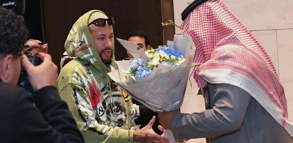 عکس نیمار جدید در الهلال